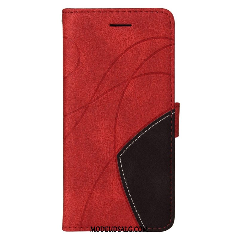 Flip Cover Xiaomi Redmi Note 13 Pro 4g To-tone Og Linjer