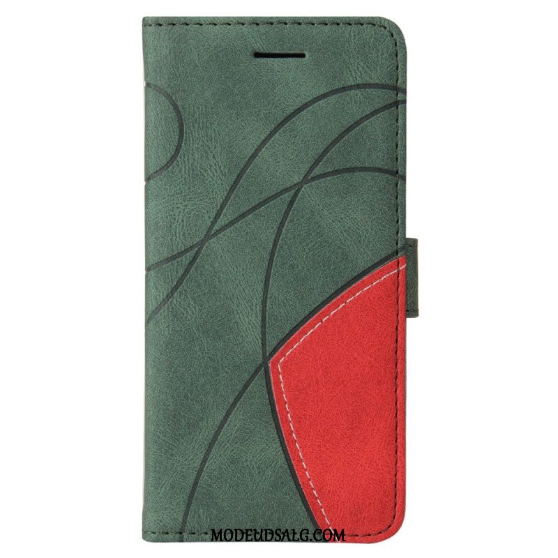 Flip Cover Xiaomi Redmi Note 13 Pro 4g To-tone Og Linjer