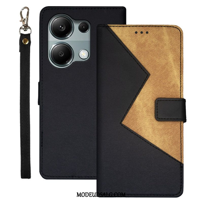 Flip Cover Xiaomi Redmi Note 13 Pro 4g Tofarvet Idewei