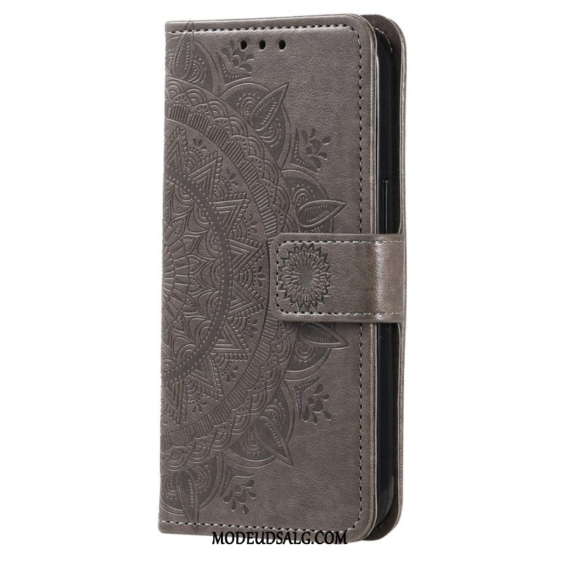 Flip Cover Xiaomi Redmi Note 13 Pro Plus 5g Mandala Sol Med Rem