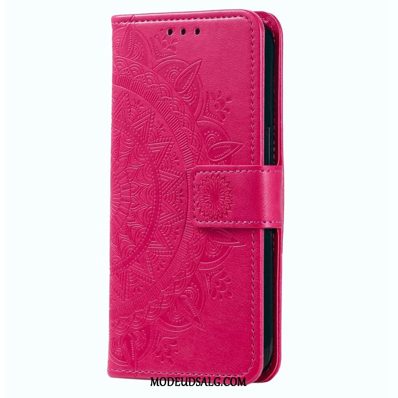 Flip Cover Xiaomi Redmi Note 13 Pro Plus 5g Mandala Sol Med Rem