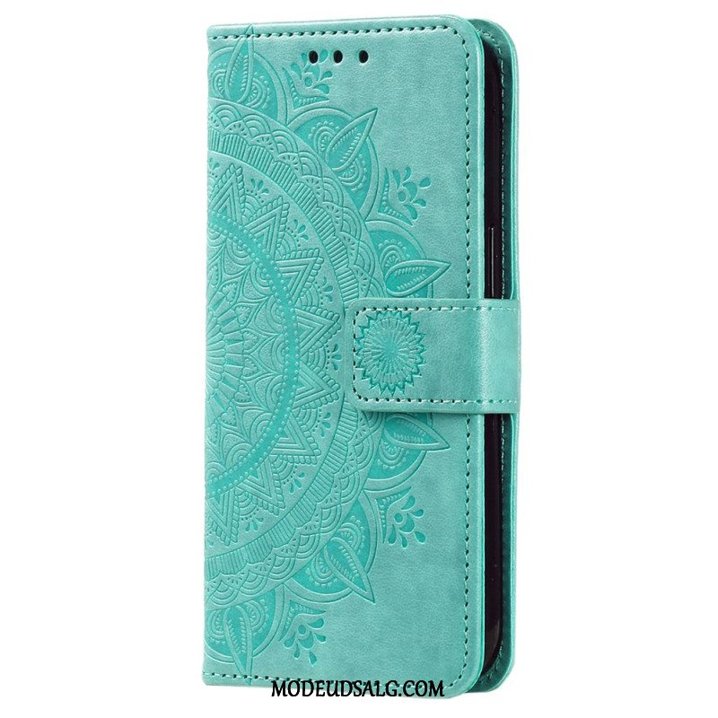 Flip Cover Xiaomi Redmi Note 13 Pro Plus 5g Mandala Sol Med Rem