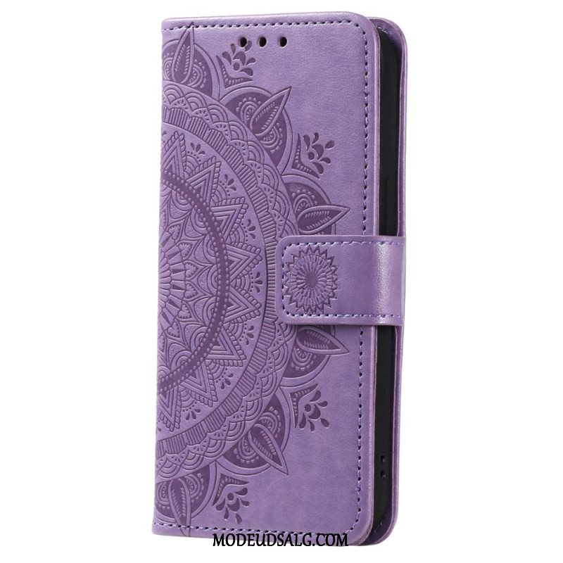 Flip Cover Xiaomi Redmi Note 13 Pro Plus 5g Mandala Sol Med Rem