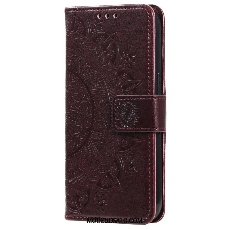 Flip Cover Xiaomi Redmi Note 13 Pro Plus 5g Mandala Sol Med Rem