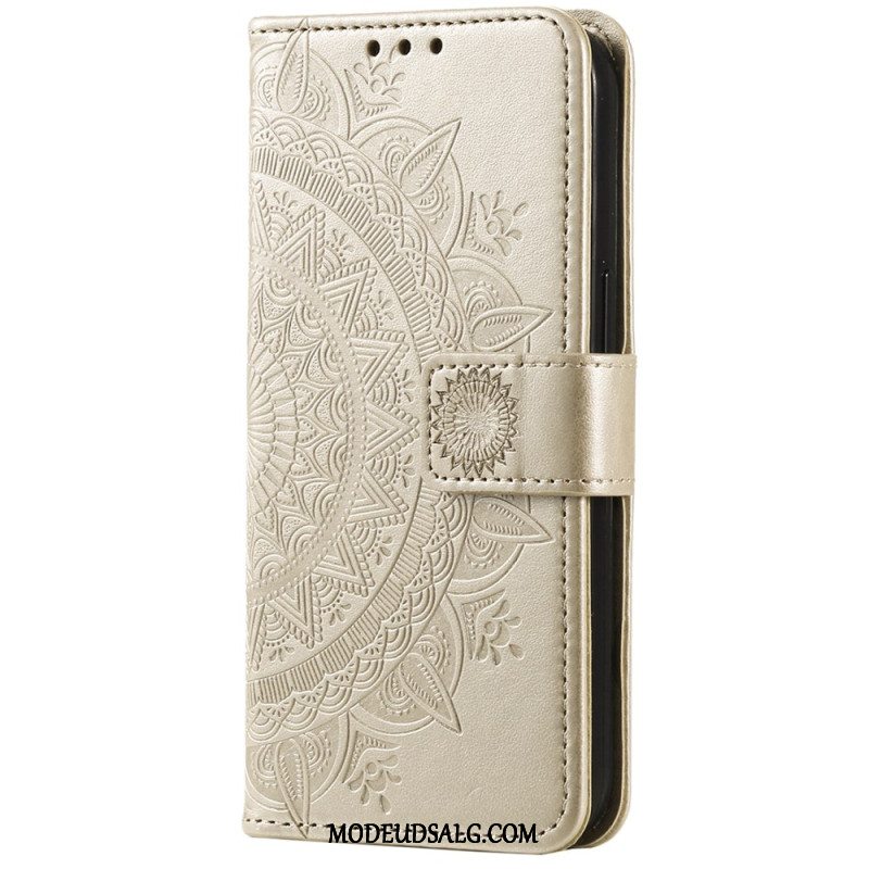 Flip Cover Xiaomi Redmi Note 13 Pro Plus 5g Mandala Sol Med Rem