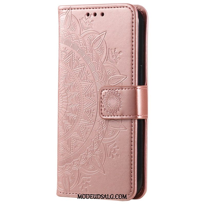 Flip Cover Xiaomi Redmi Note 13 Pro Plus 5g Mandala Sol Med Rem