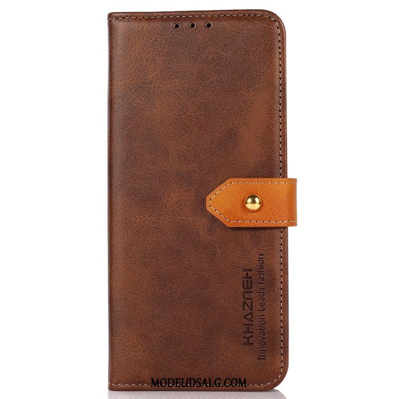 Flip Cover Xiaomi Redmi Note 13 Pro Plus 5g Vintage Khazneh Lås