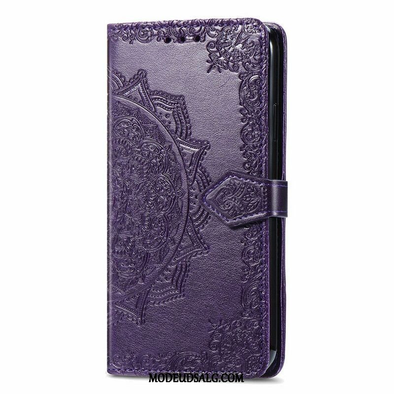 Flip Cover iPhone 13 Mini Mandala Middelalder