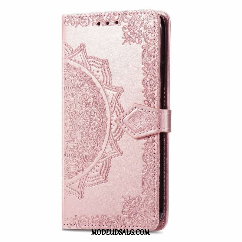 Flip Cover iPhone 13 Mini Mandala Middelalder