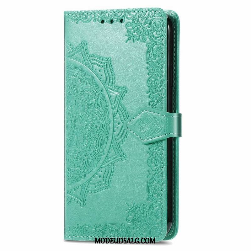 Flip Cover iPhone 13 Mini Mandala Middelalder