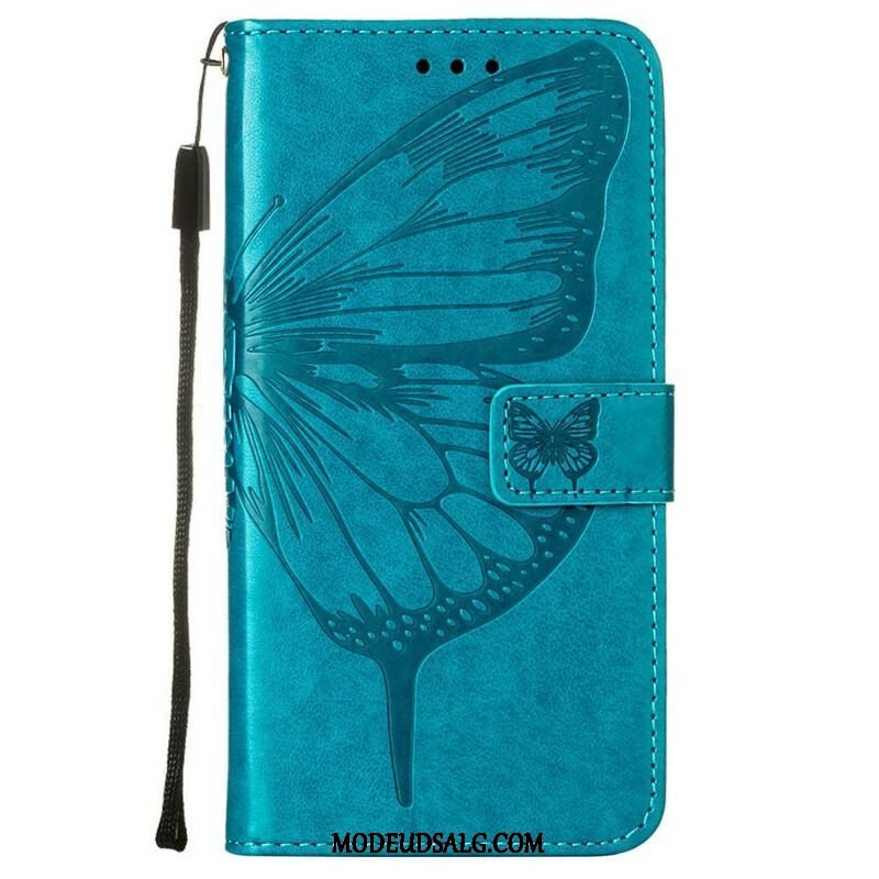 Flip Cover iPhone 13 Mini Sommerfugle Design