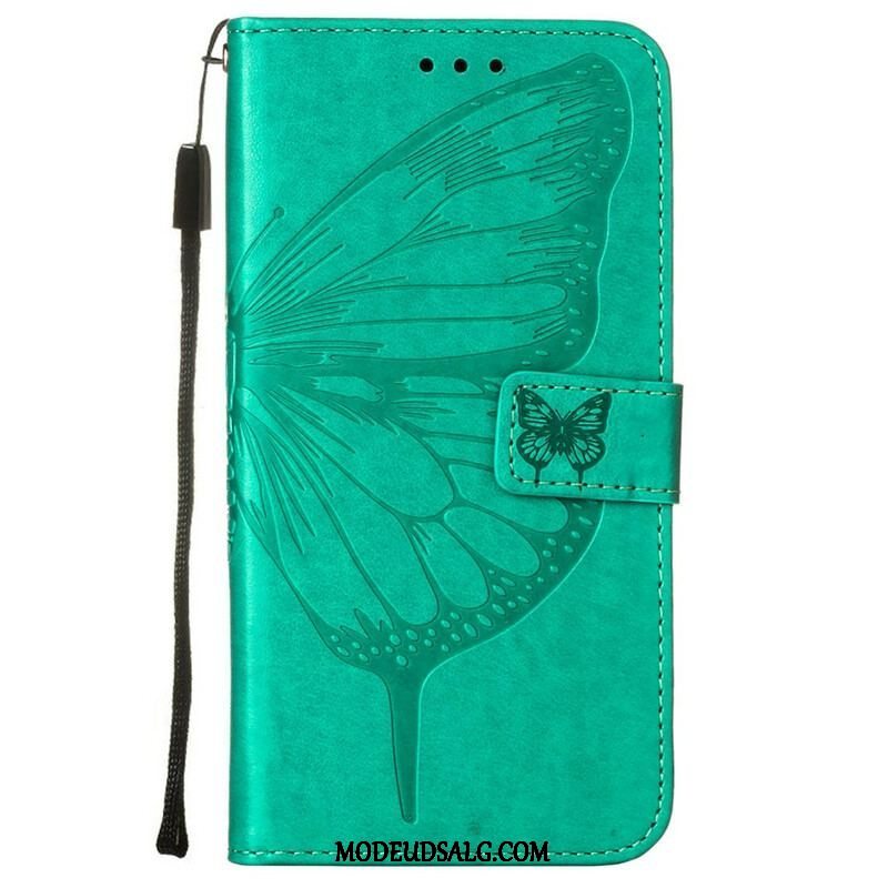 Flip Cover iPhone 13 Mini Sommerfugle Design