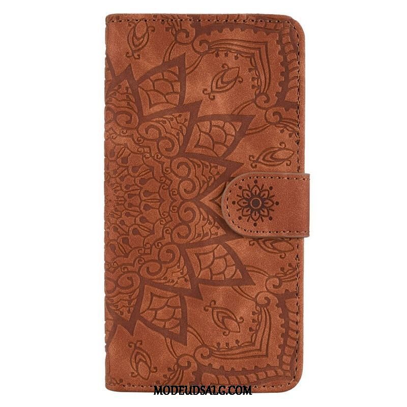 Flip Cover iPhone 13 Pro Barok-mandala