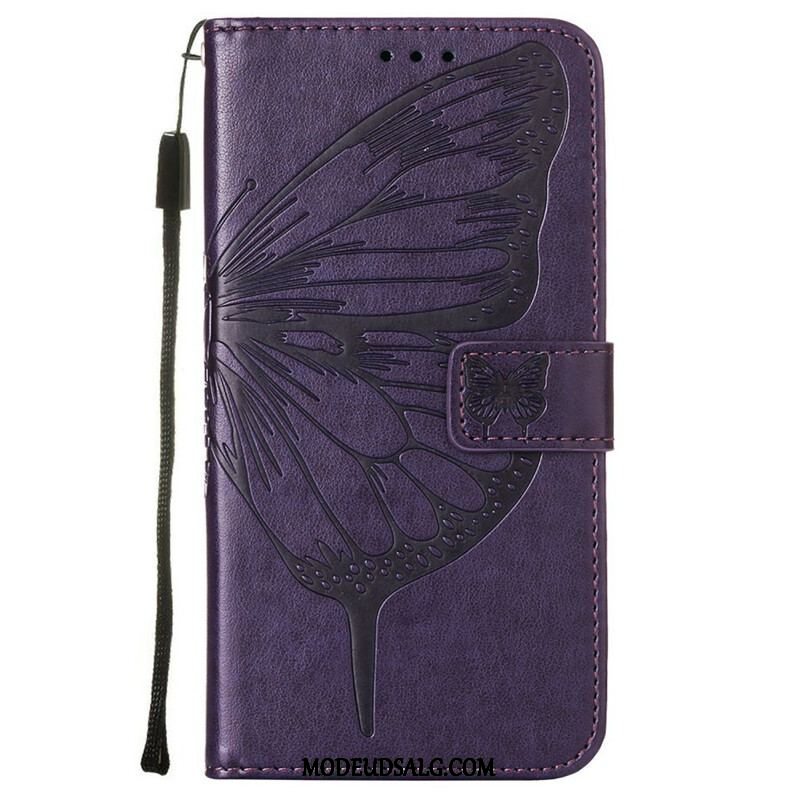 Flip Cover iPhone 13 Pro Sommerfugle Design