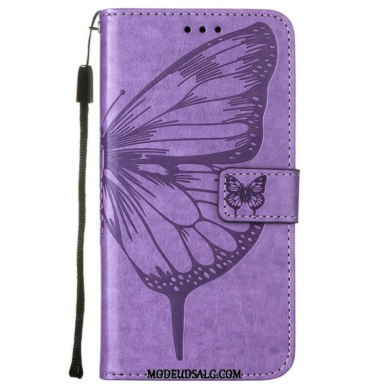 Flip Cover iPhone 13 Pro Sommerfugle Design