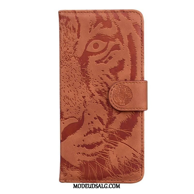 Flip Cover iPhone 13 Pro Tiger Ansigtsprint