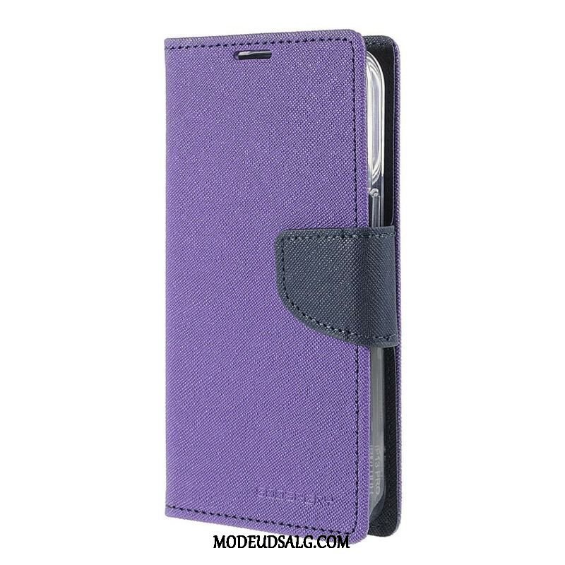 Flip Cover iPhone 13 Pro Tofarvet Mercury Goospery