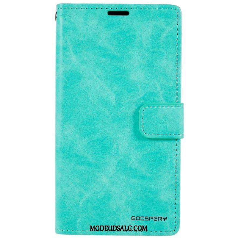 Flip Cover iPhone 14 Blue Moon Mercury Goospery