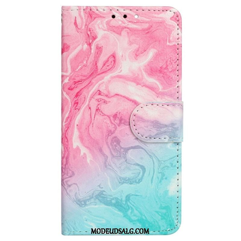 Flip Cover iPhone 14 Marmor