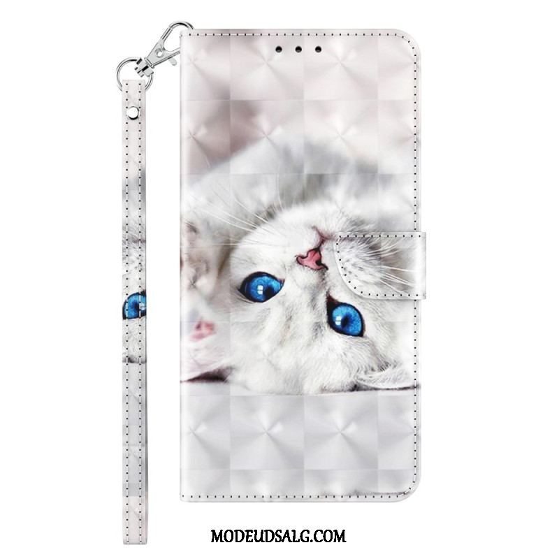 Flip Cover iPhone 14 Pro Med Snor Kun Thong Cats