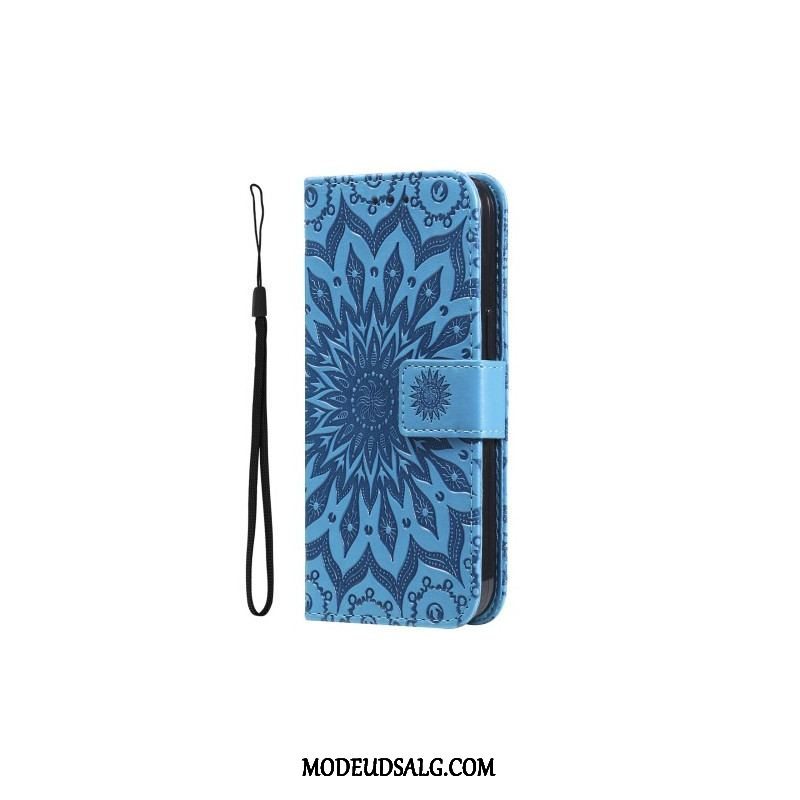 Flip Cover iPhone 15 Plus Mandala Søn