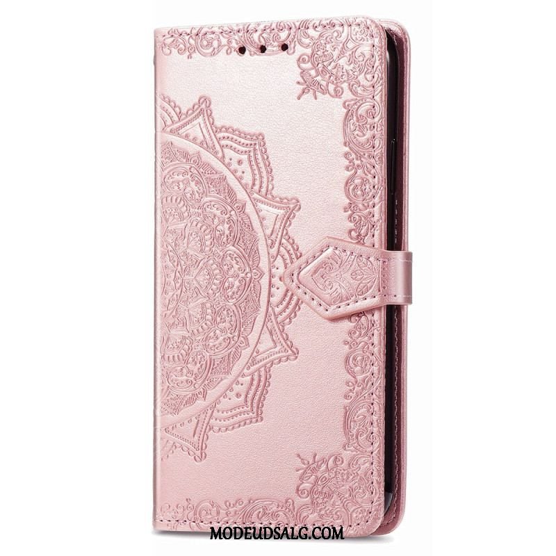 Flip Cover iPhone 15 Pro Barok Mandala