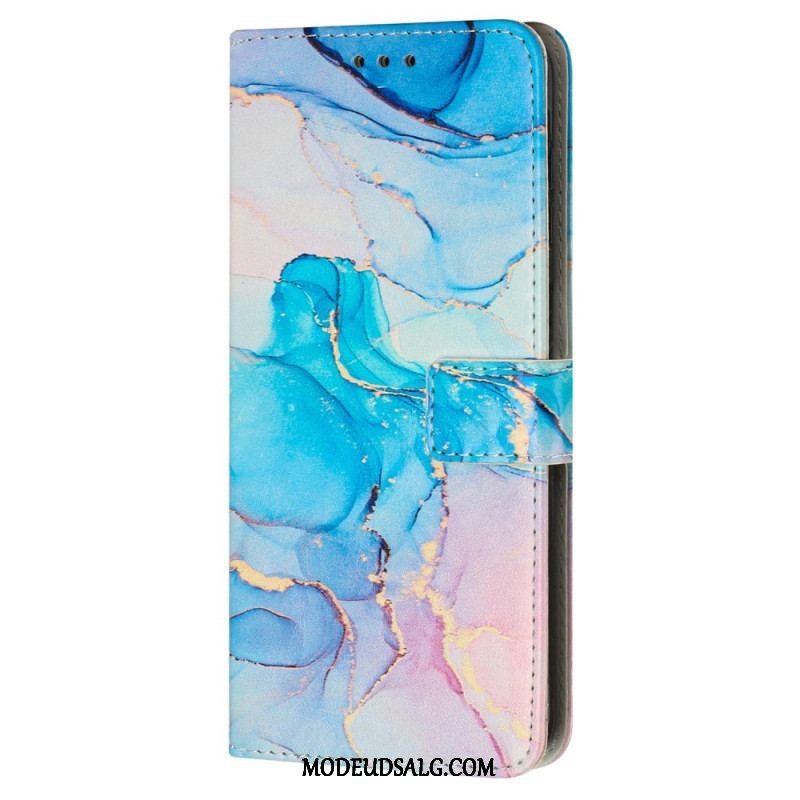 Flip Cover iPhone 15 Pro Max Marmoreret Stil