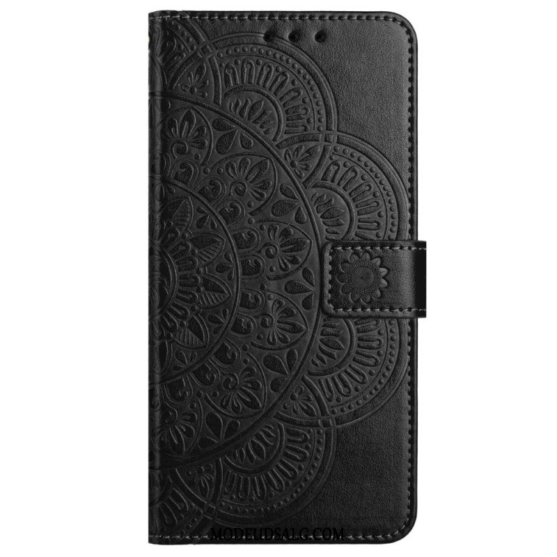 Flip Cover iPhone 16 Mandala Remmønster