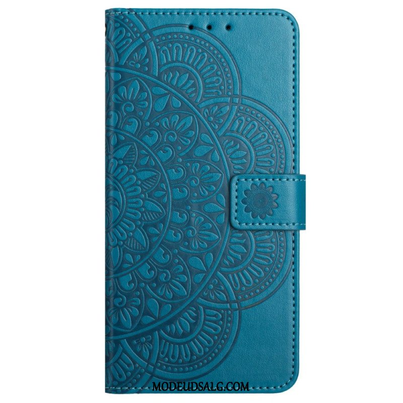 Flip Cover iPhone 16 Mandala Remmønster