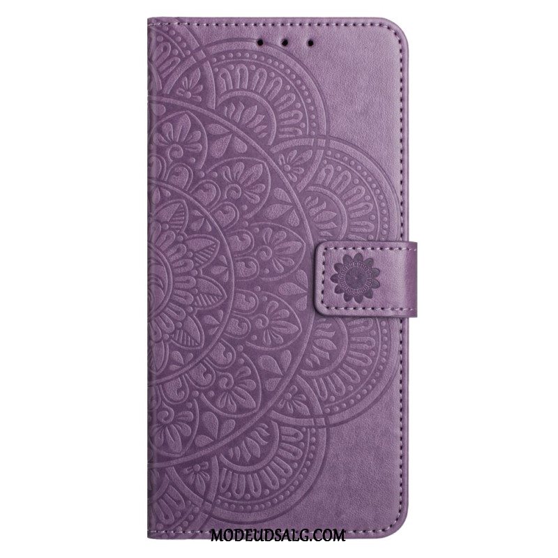 Flip Cover iPhone 16 Mandala Remmønster