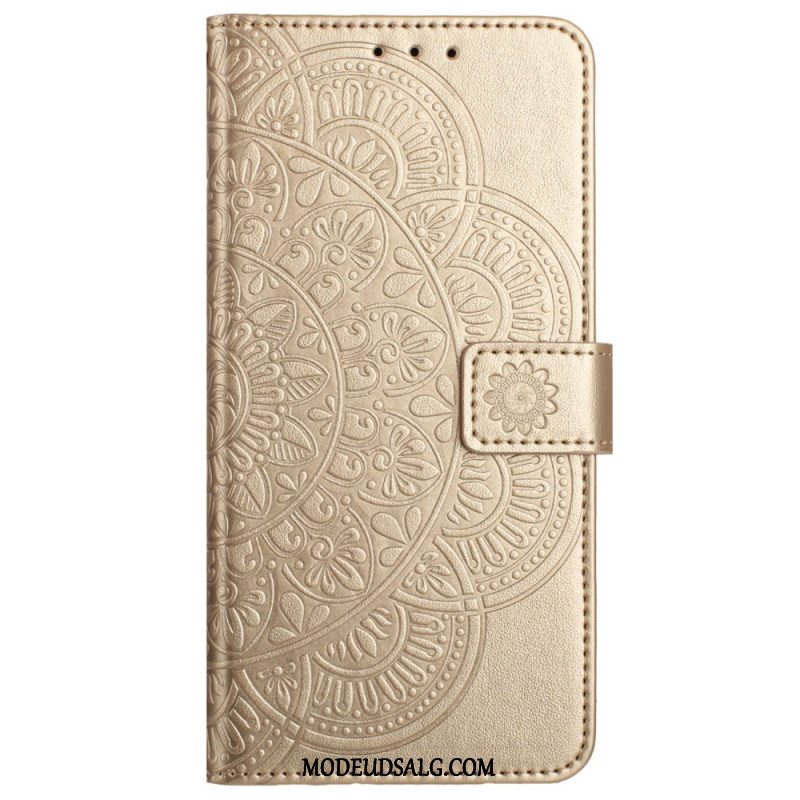 Flip Cover iPhone 16 Plus Mandala Remmønster