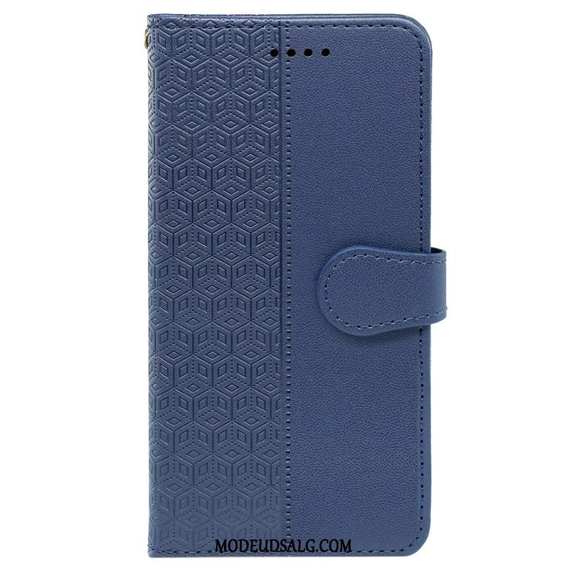 Flip Cover iPhone 16 Pro Kubikgitter