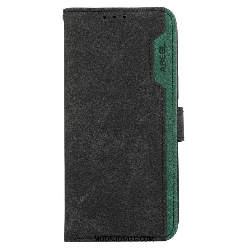 Flip Cover iPhone 16 Pro Max Tofarvet Rfid Abeel