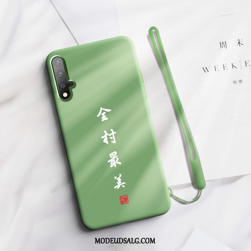 Honor 20 Etui Anti-fald Cover Kreativ Hængende Ornamenter Blå