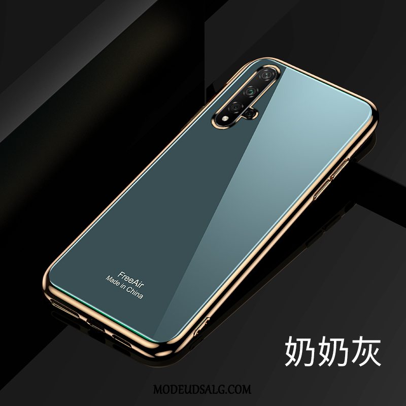 Honor 20 Etui Cover Anti-fald Silikone Trend Grøn