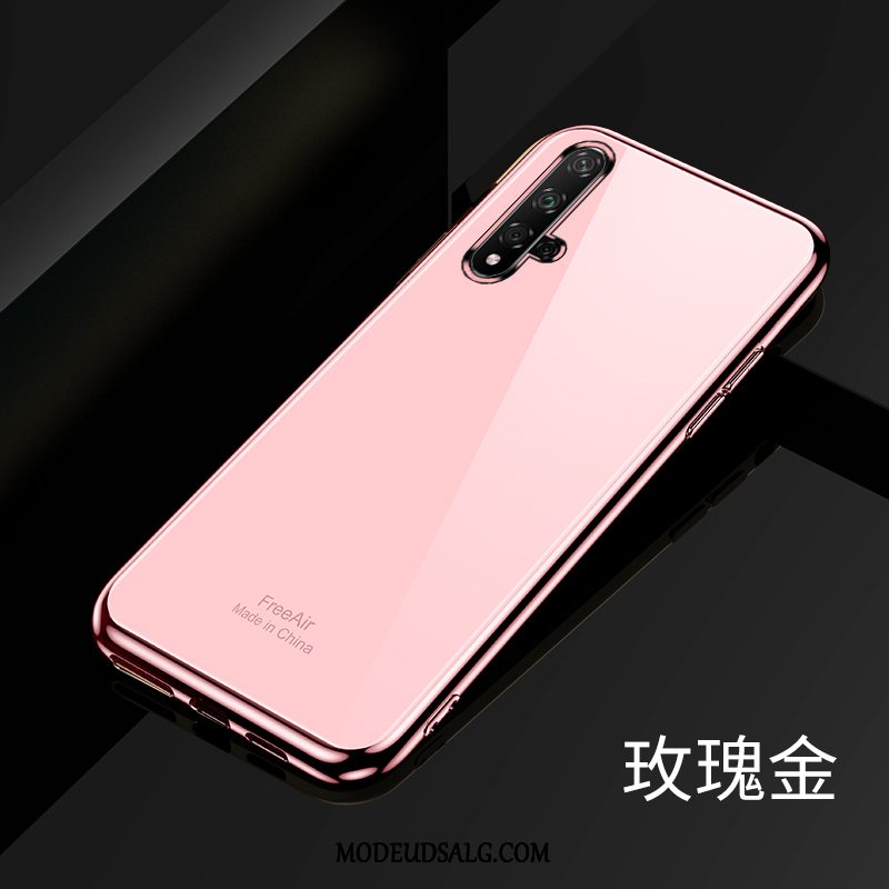 Honor 20 Etui Cover Anti-fald Silikone Trend Grøn