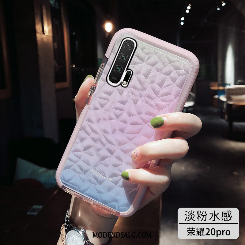 Honor 20 Pro Etui Kreativ Anti-fald Gennemsigtig Alt Inklusive Trendy