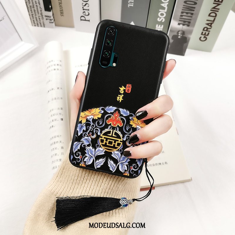 Honor 20 Pro Etui Net Red Kinesisk Stil Alt Inklusive Palads Beskyttelse