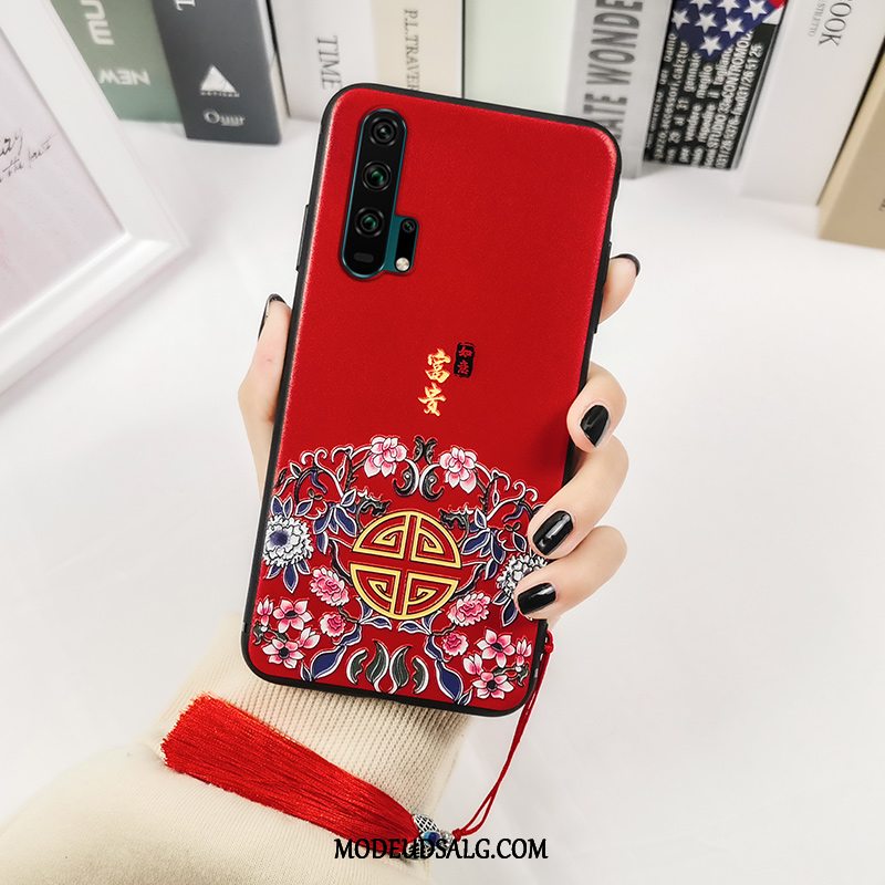 Honor 20 Pro Etui Net Red Kinesisk Stil Alt Inklusive Palads Beskyttelse