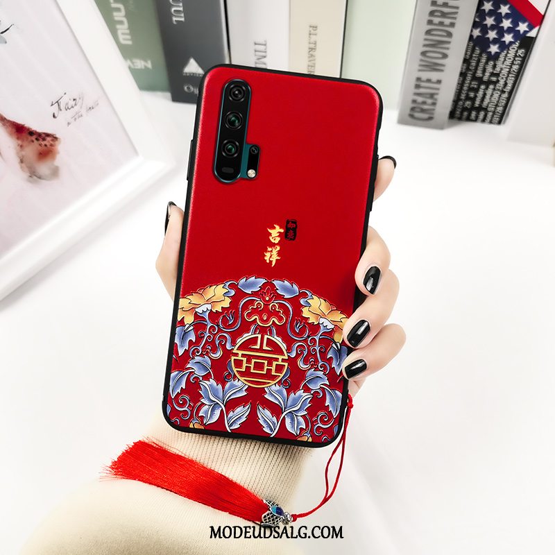 Honor 20 Pro Etui Net Red Kinesisk Stil Alt Inklusive Palads Beskyttelse