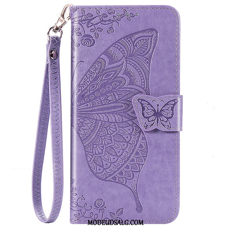 Honor 30 Etui Folio Beskyttelse Cover Lilla Ungdom