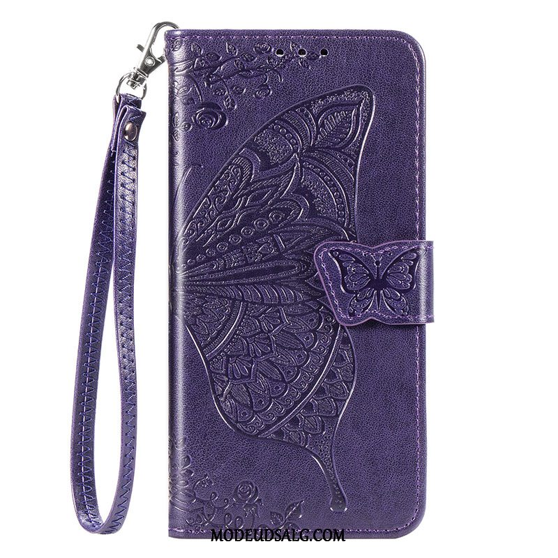 Honor 30 Etui Folio Beskyttelse Cover Lilla Ungdom