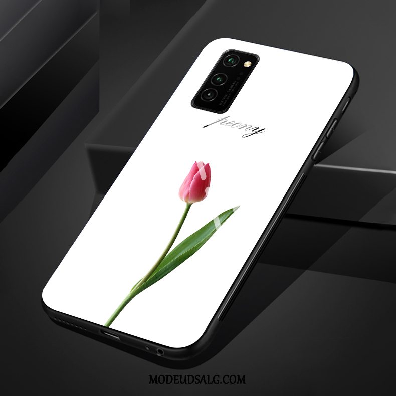 Honor 30 Pro Etui Lille Sektion Simple Glas Lyserød Silikone