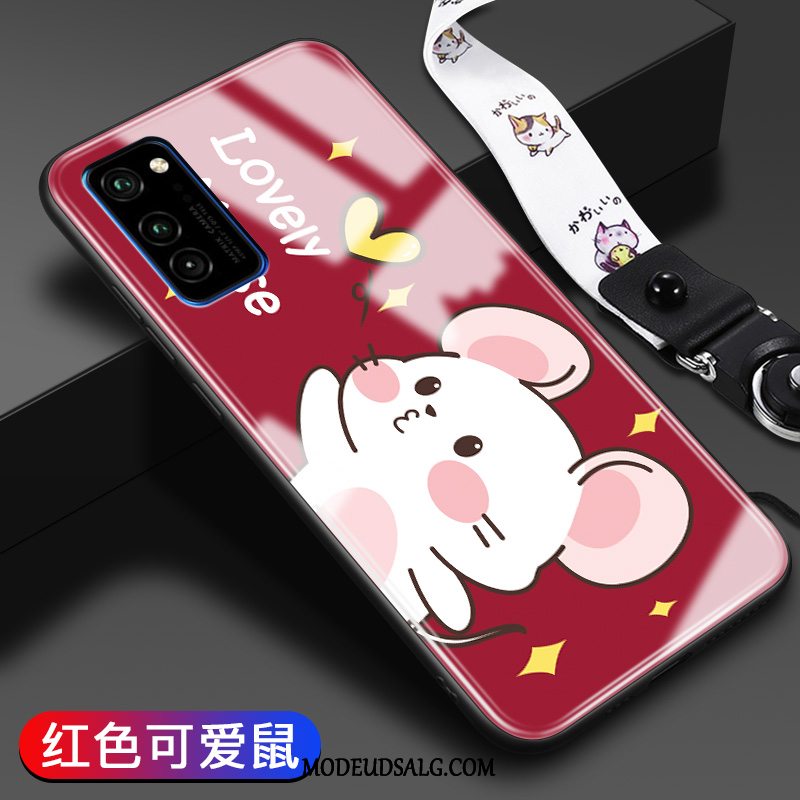 Honor 30 Pro Etui Trend Cartoon Cover Lyserød Beskyttelse