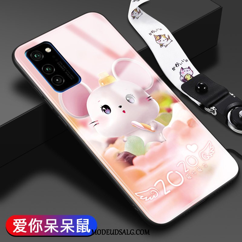 Honor 30 Pro Etui Trend Cartoon Cover Lyserød Beskyttelse