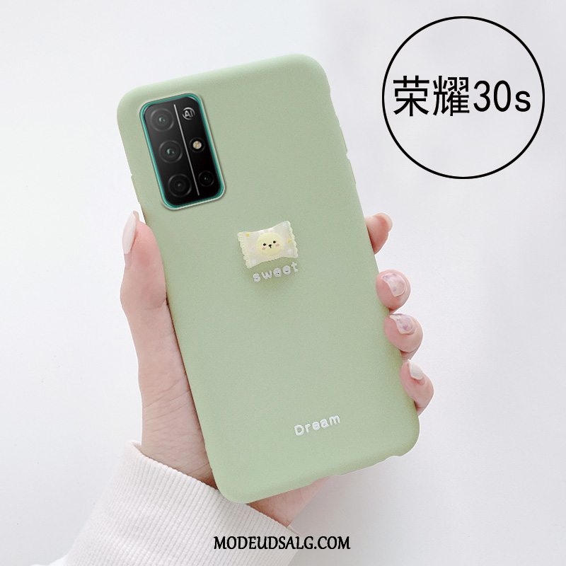 Honor 30s Etui Mini Slik Frisk Simple Grøn