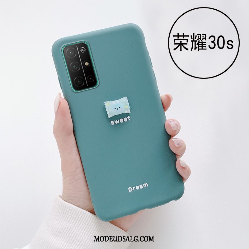 Honor 30s Etui Mini Slik Frisk Simple Grøn