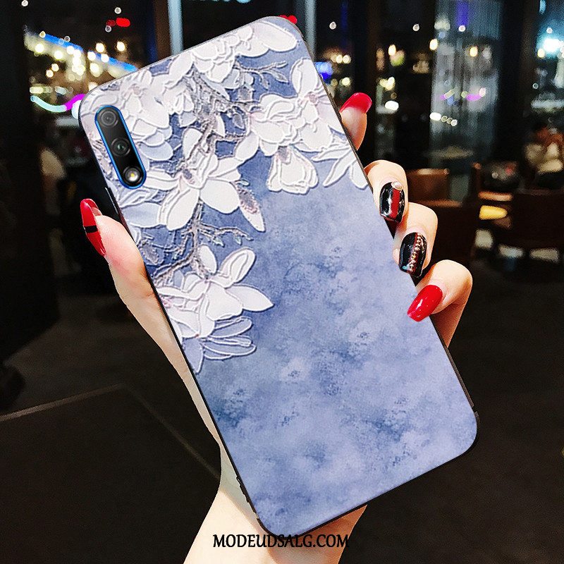 Honor 9x Etui / Cover Beskyttelse Relief Hængende Ornamenter Silikone Alt Inklusive