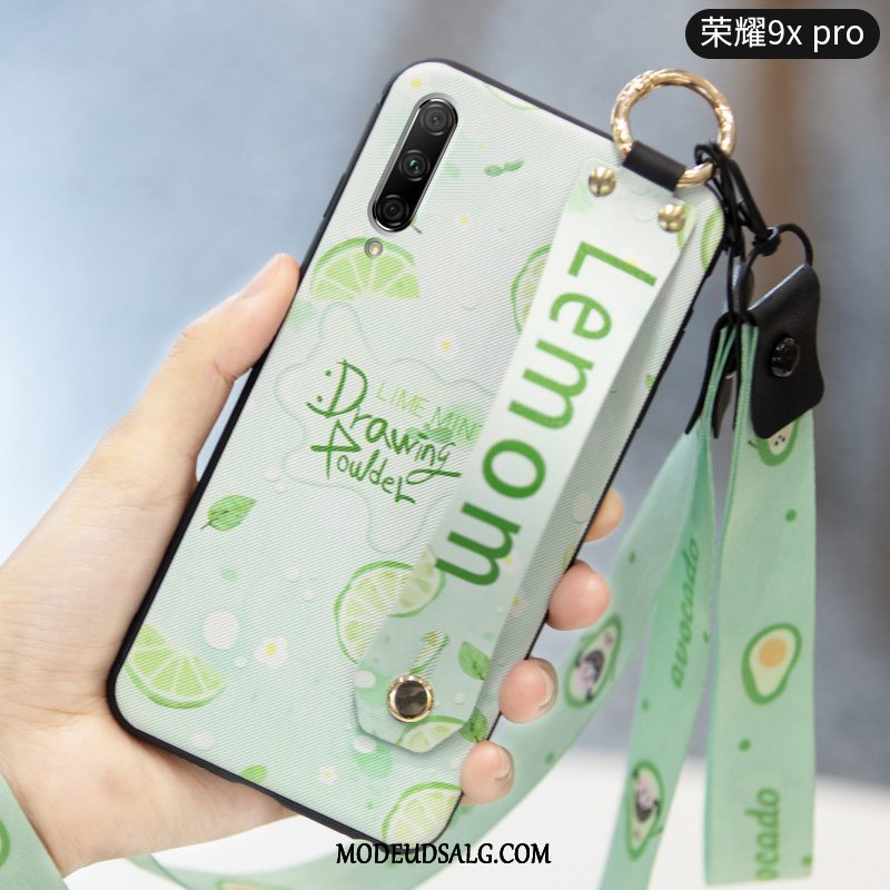 Honor 9x Pro Etui / Cover Frugt Af Personlighed Anti-fald Hjerte Lille Sektion