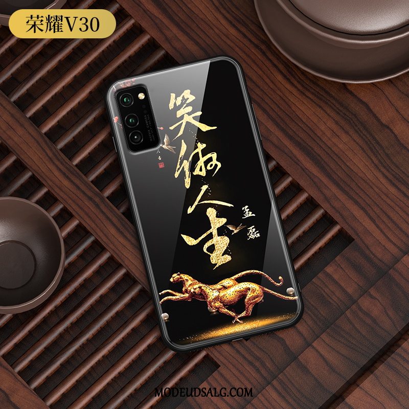 Honor View30 Etui Af Personlighed Lyser Cover Kinesisk Stil Elskeren